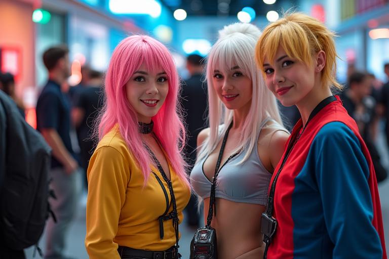 Cosplay convention festival geek manga
