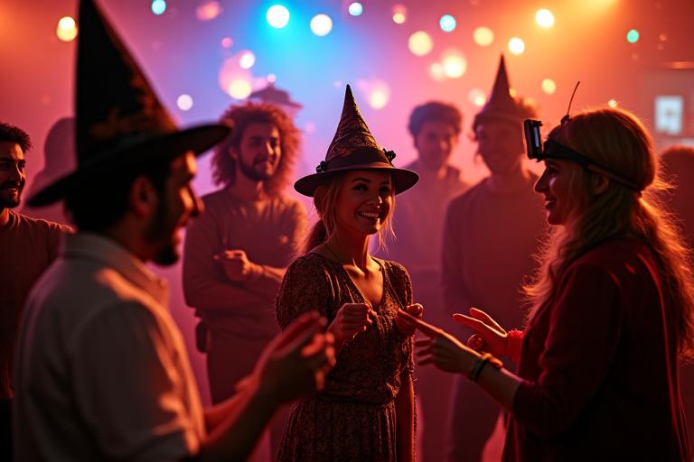 Soirée déguisée costume fête